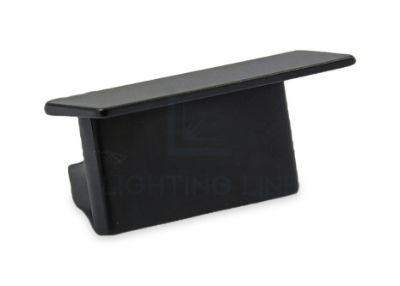 Image de Embout noir pour profil en aluminium encastré RE15-16