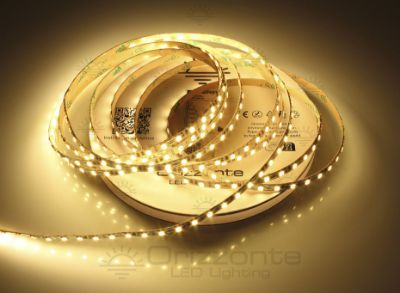 Immagine di Striscia led 5m bianco caldo 2700K 3step 2835 120led/m 12V 10W/m, PCB 5mm