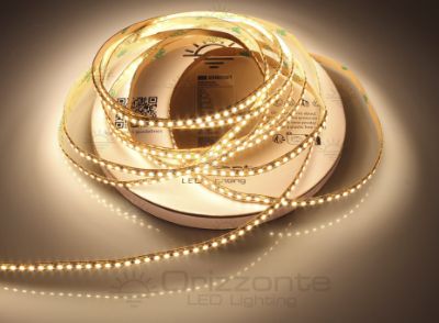 Image de Ruban led blanc chaud 5m 3000K 240leds/m 2216pro CRI Ra>90 24V 10,5W/m, PCB 5mm
