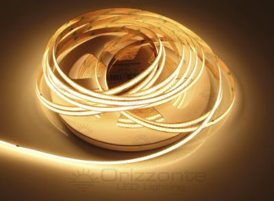 Image de Ruban led COB blanc chaud 10m 2500K CRI Ra>93 320led/m 24V 9,6W/m