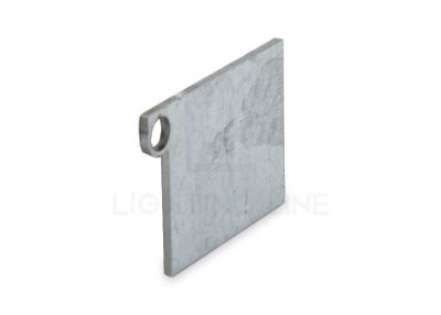 Picture of Galvanized steel end cap for DW14-03 aluminum drywall profile