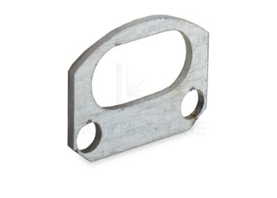 Bild von Abdeckkappe aus verzinktem Blech für Aluminiumprofil SL20-20 mit Bohrung