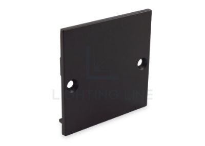 Picture of Black plastic end cap for profile SL18-25