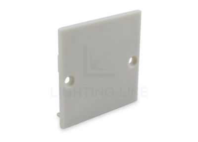 Picture of Grey plastic end cap for profile SL18-25